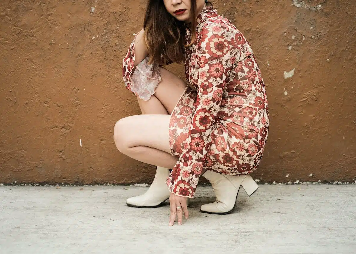 bottines  robe