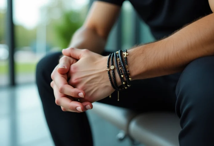 styles bracelets croix homme