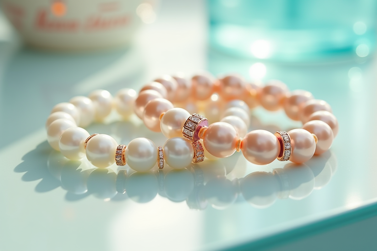 Bracelets de perles d