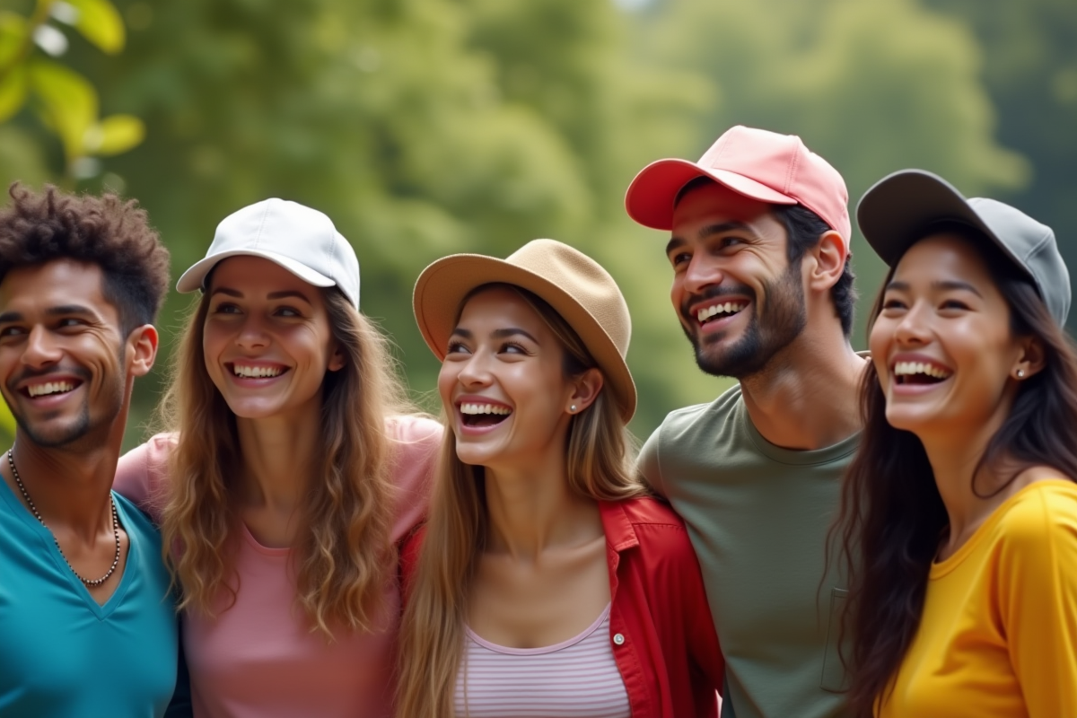 casquette couleur