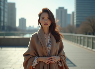 Pashmina : comment porter élégamment ce châle en 2025 ?