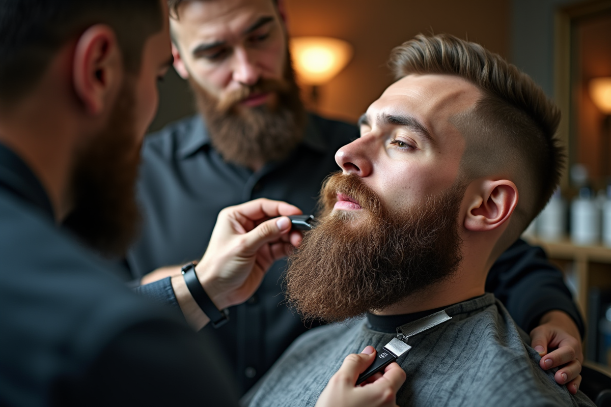 barbe visage